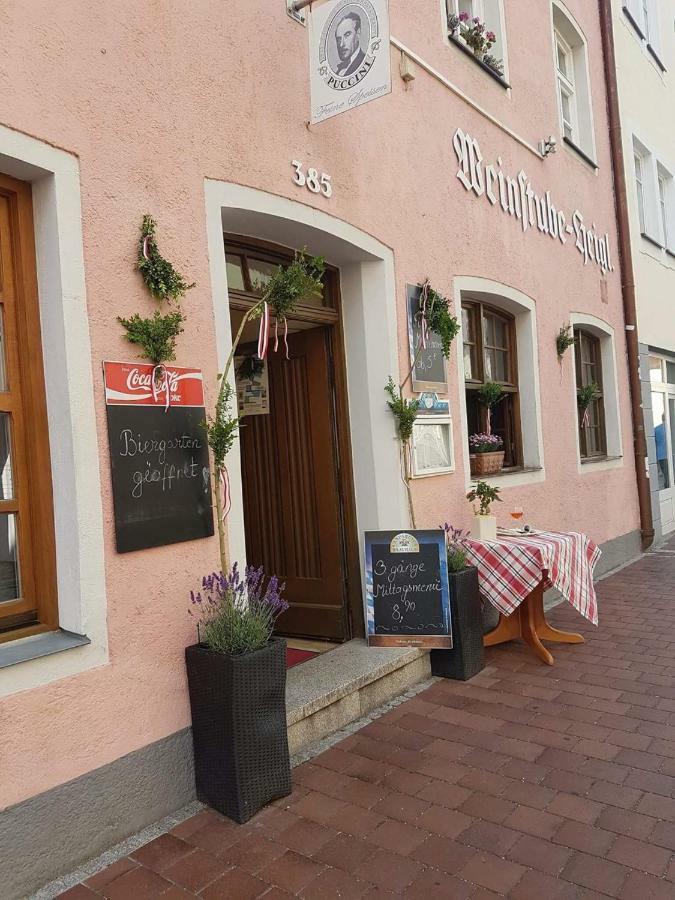 Weinstube Heigl Restaurante Pizzeria Puccini Hotel Landshut Ngoại thất bức ảnh